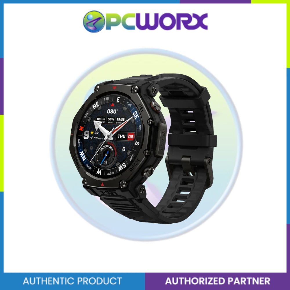 Amazfit W2444OV1N T-Rex 3 Pro 48mm Smart Watch Tactical Black, Black Gold
