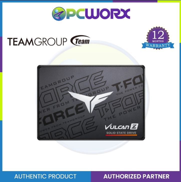 Team Group T- FORCE VULCAN Z T253TZ256G0C101 256GB 2.5" SSD Sata III 3D NAND Int