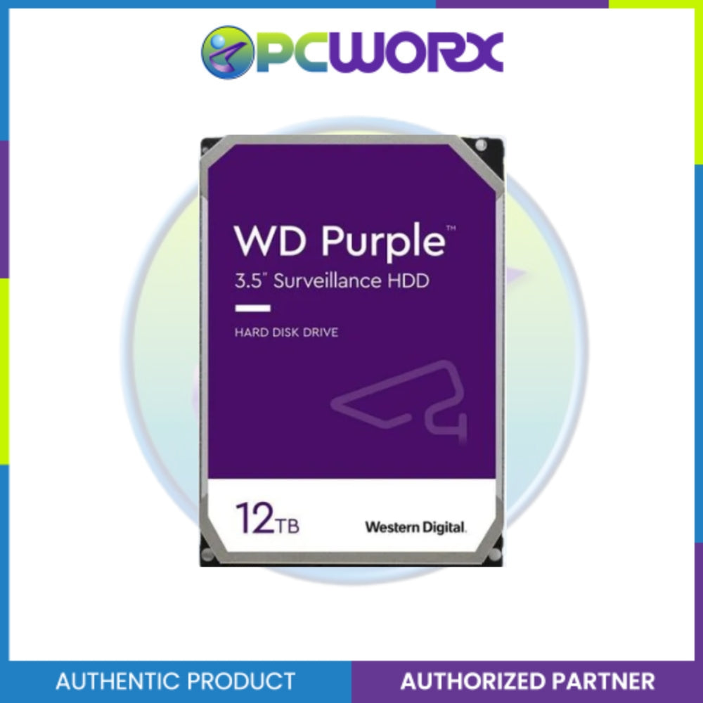 Western Digital WD121PURZ 12TB Sata 5400RPM Hard Disk