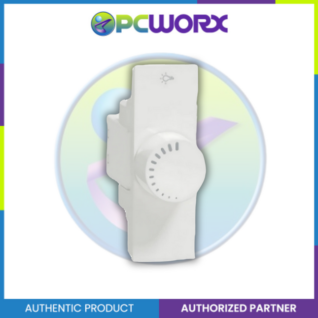 Schneider AvatarOn A 250 VA Rotary Dimmer - WHITE M3T1V400DM-WE