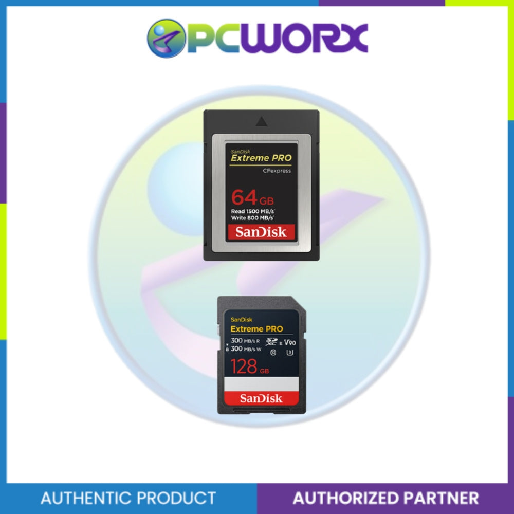 Sandisk SDCFE-064G-GN4NN 64GB EXTREME PRO CFEXPRESS CARD TYPE B 1500MB/S R 80