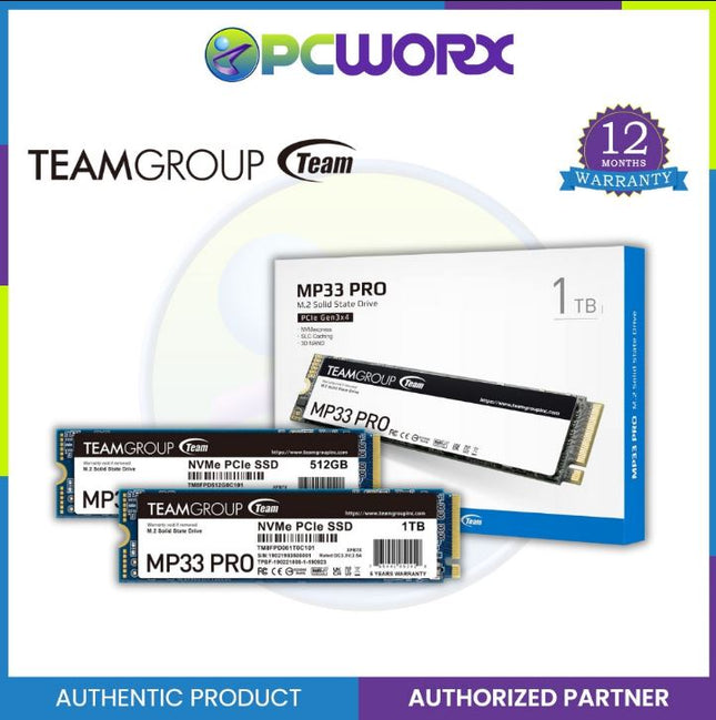 Team Group MP33 PRO TM8FPD512G0C101 512GB 2280 PCIe Gen