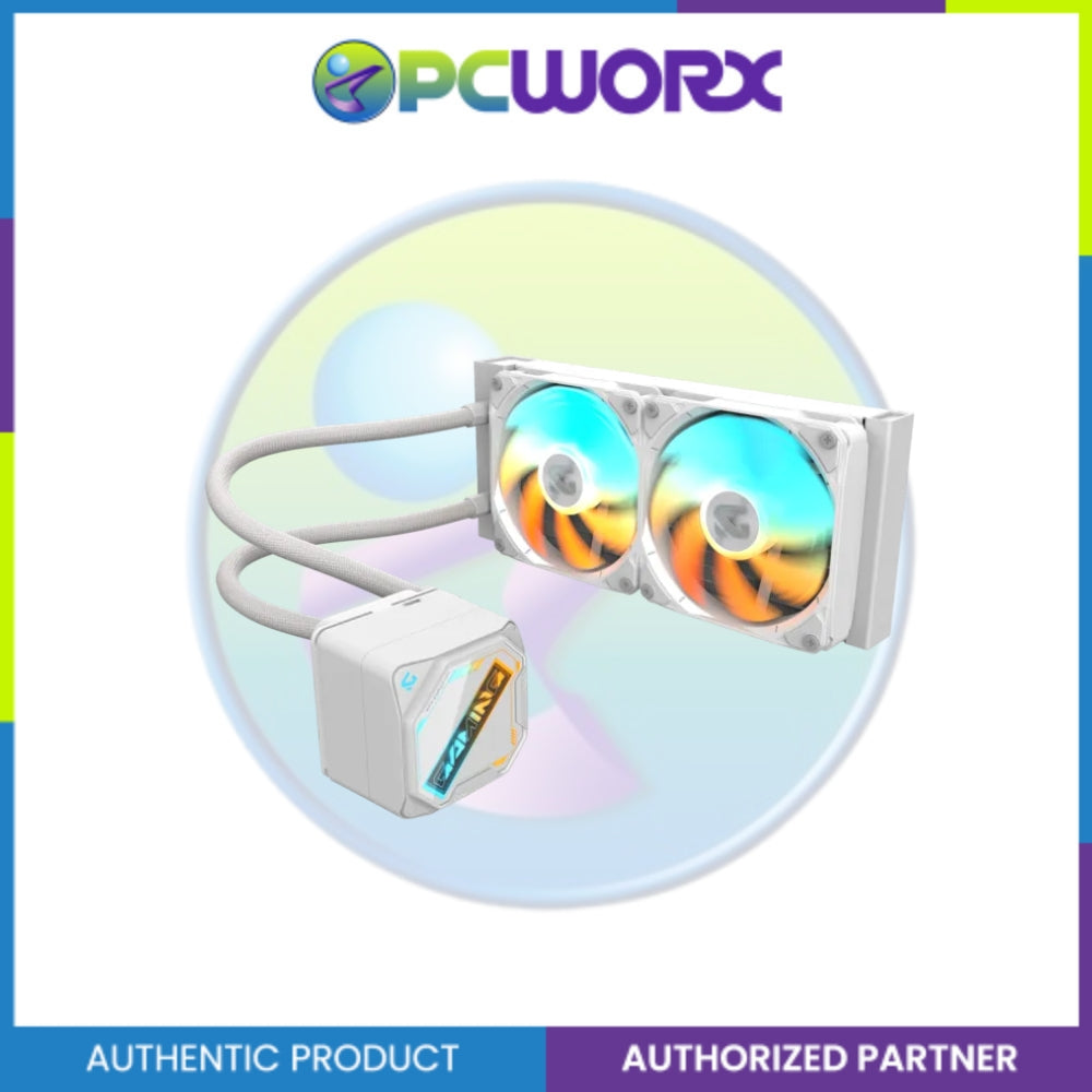 Gigabyte Gaming GP-GIGABYTE-GME-240I ICE AIO 3x120MM EZ-CHAIN ARGB Fan White