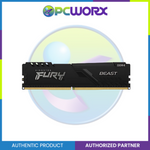 Kingston KF432C16BB/8 8GB 3200MHz DDR4 CL16 DIMM FURY Beast Black