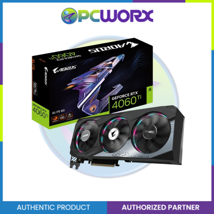 Gigabyte NVIDIA® GeForce RTX™ 4060 Ti Aorus Elite 8GB GDDR6