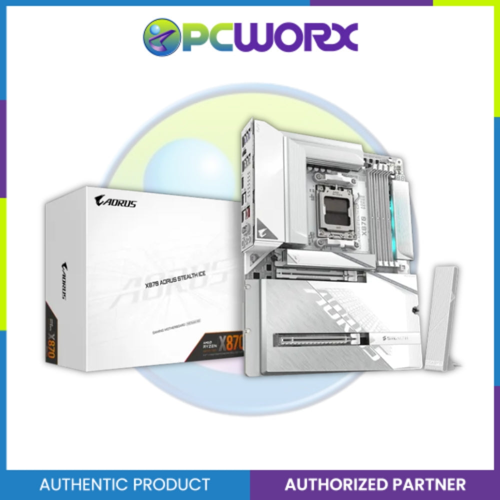 Gigabyte GA-X870-A-STEALTH-ICE AM5 DDR5 Motherboard