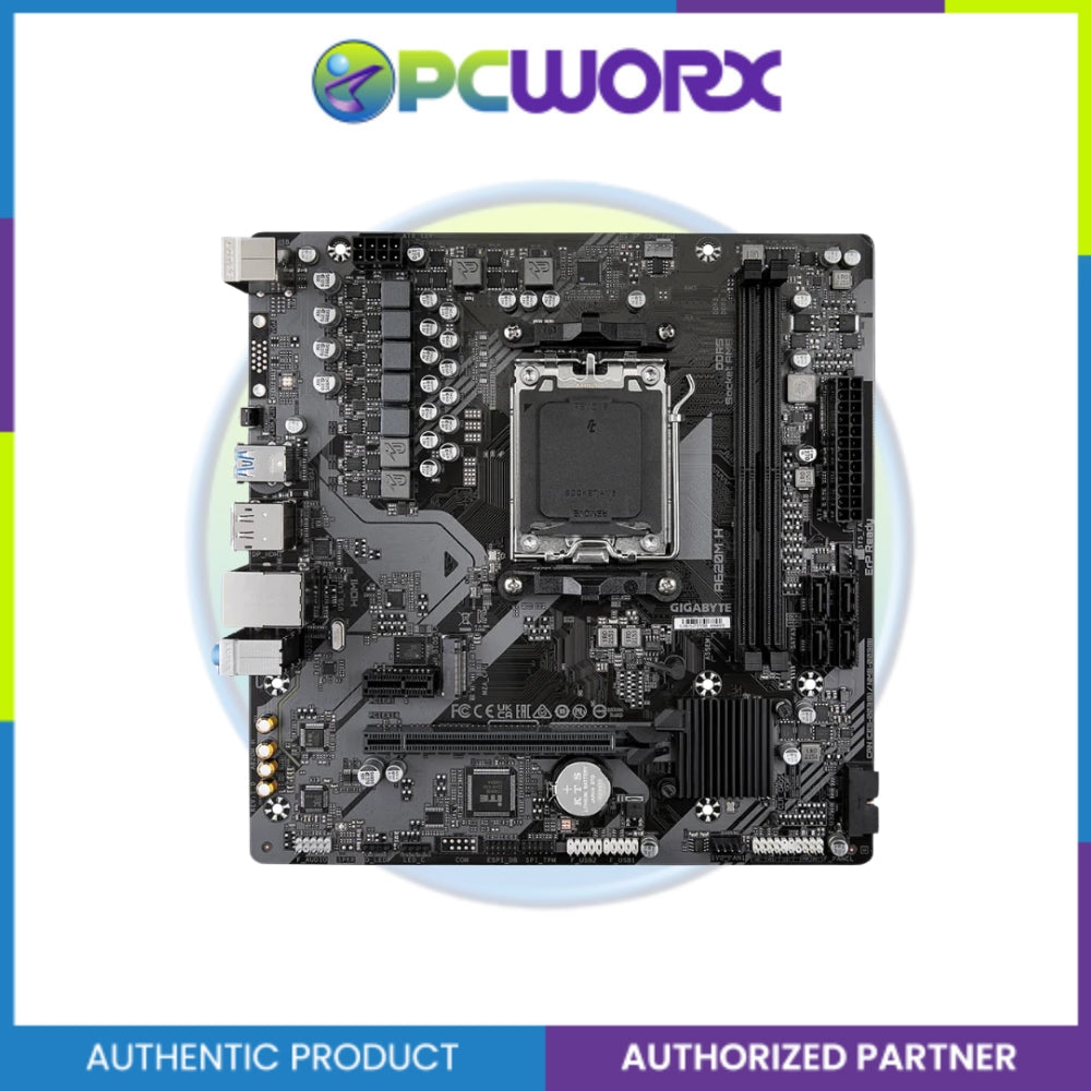 Gigabyte GA-A620M-H AMD AM5 Micro-ATX Motherboard