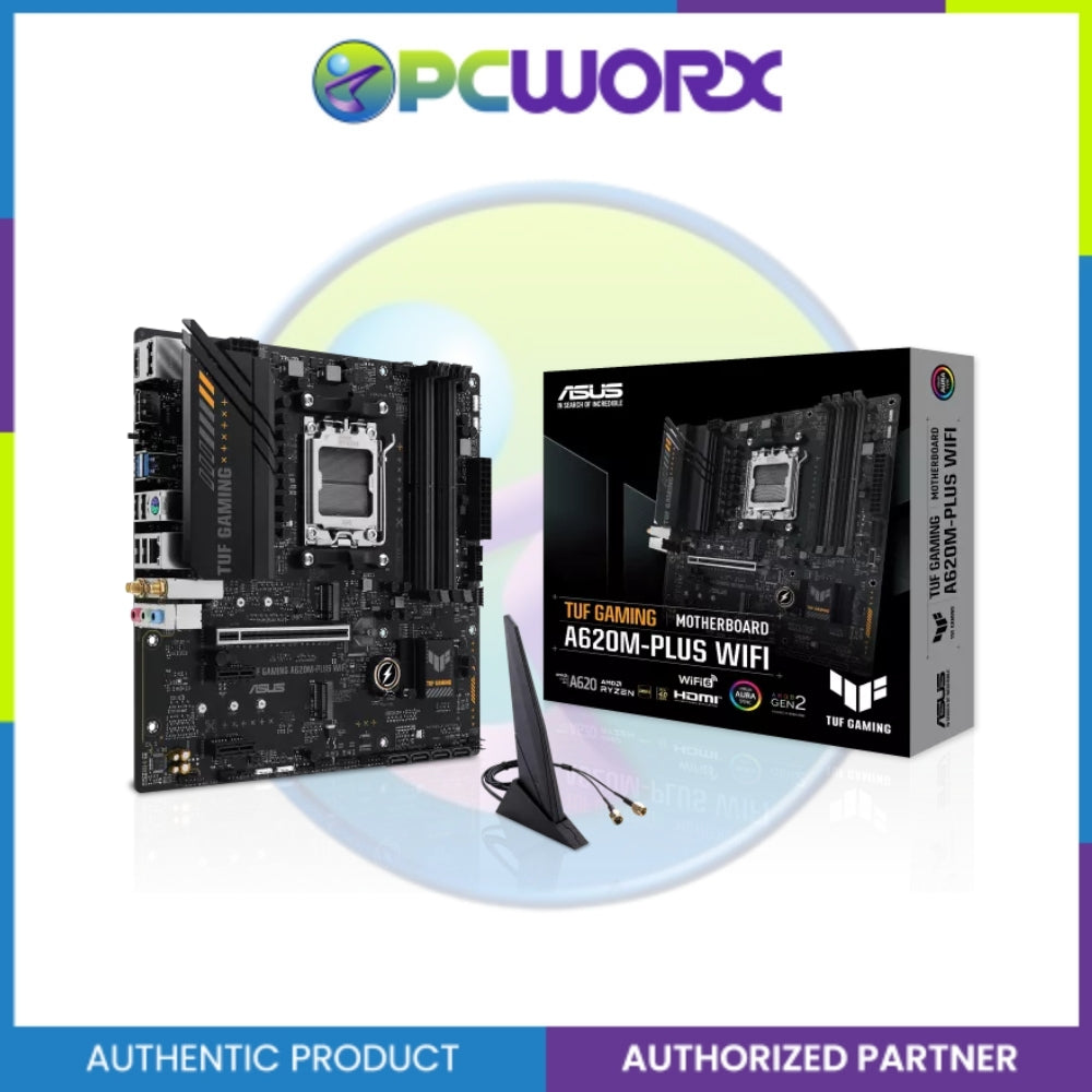 Asus TUF GAMING A620M-PLUS WiFi AM5 DDR5 Motherboard