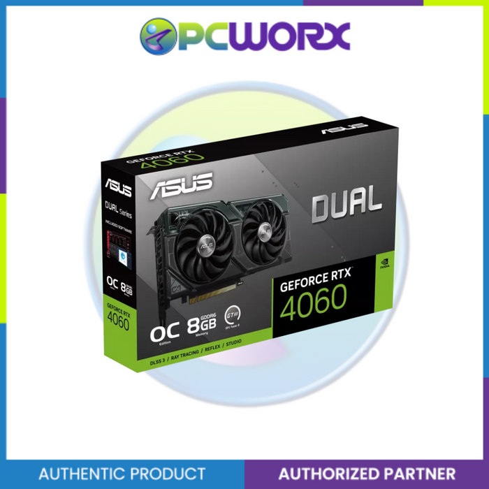 Asus NVIDIA® GeForce RTX™ 4060 Dual OC 8GB GDDR6