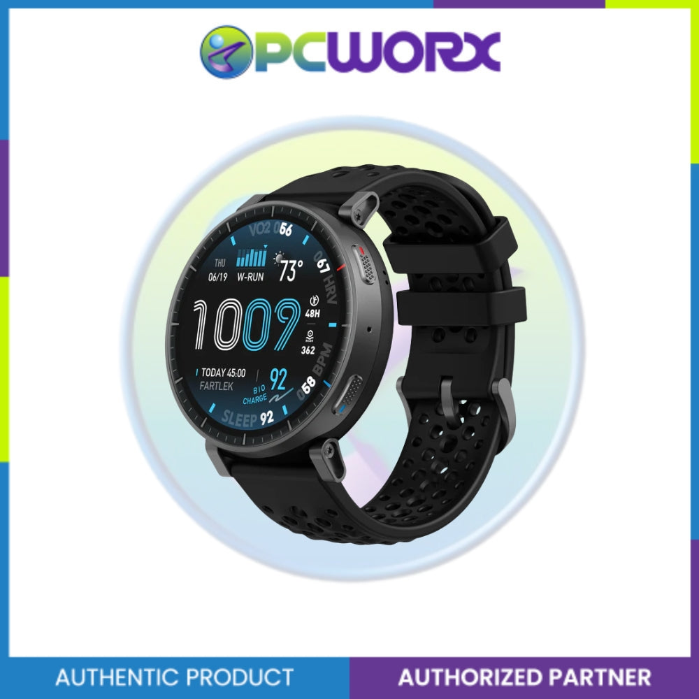 Amazfit W2557AP1N Active Max Smart Watch Black