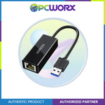 Ugreen CR111 20256 USB 3.0A to RJ45 Gigabit Ethernet Adapter 10CM Black
