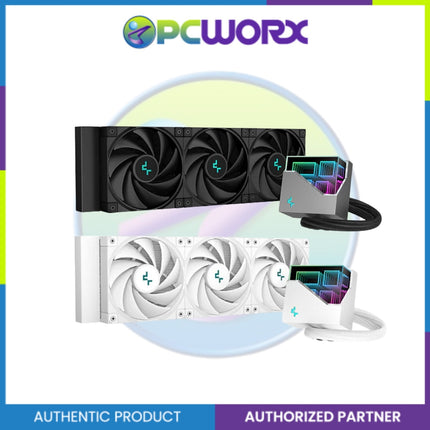 Deepcool LT720 Mirror Design Pump Head, 14.2 inches (360 mm) Radiator, All-in-One Water Cooling CPU Cooler