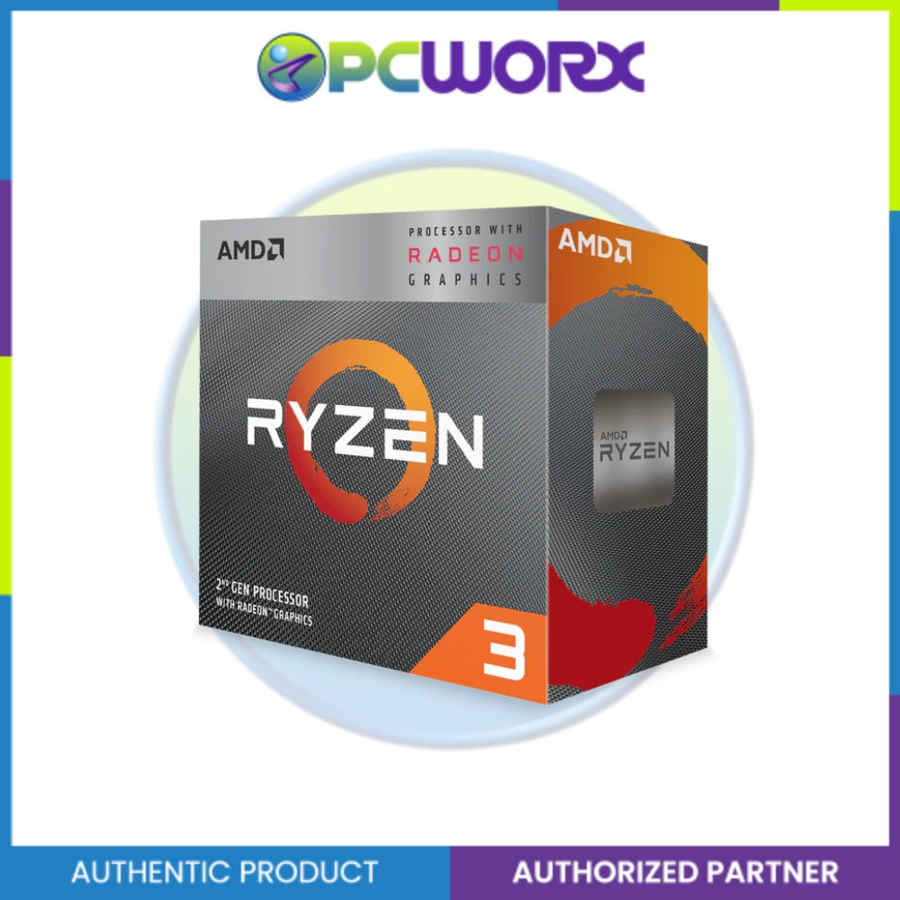 AMD Ryzen™ 3 3200G Processor with AMD Radeon™ Vega 8 Graphics (Tray Type)
