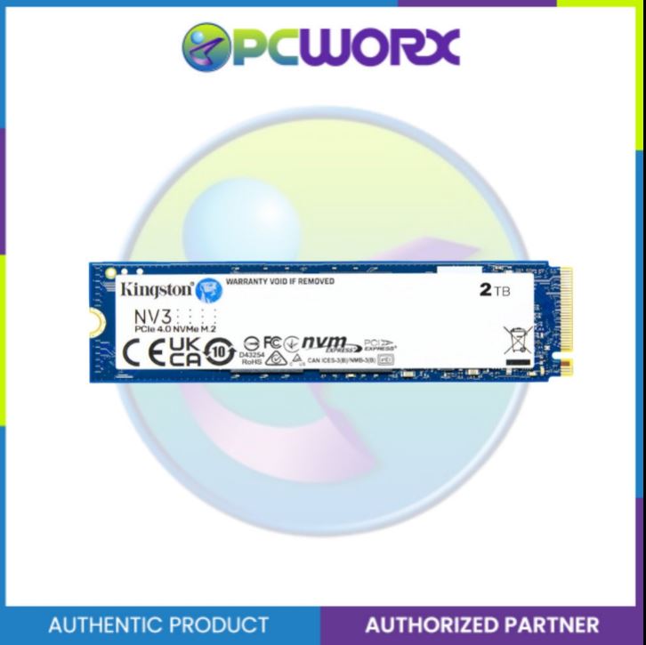Kingston SNV3S/2000G 2TB NV3 M.2 NVME PCIe 4.0 x4 SSD