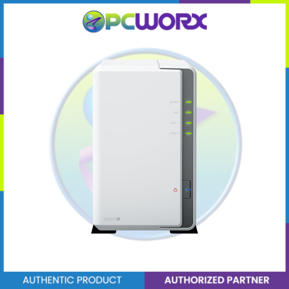 Synology DS223j 2-Bay 1GB NAS
