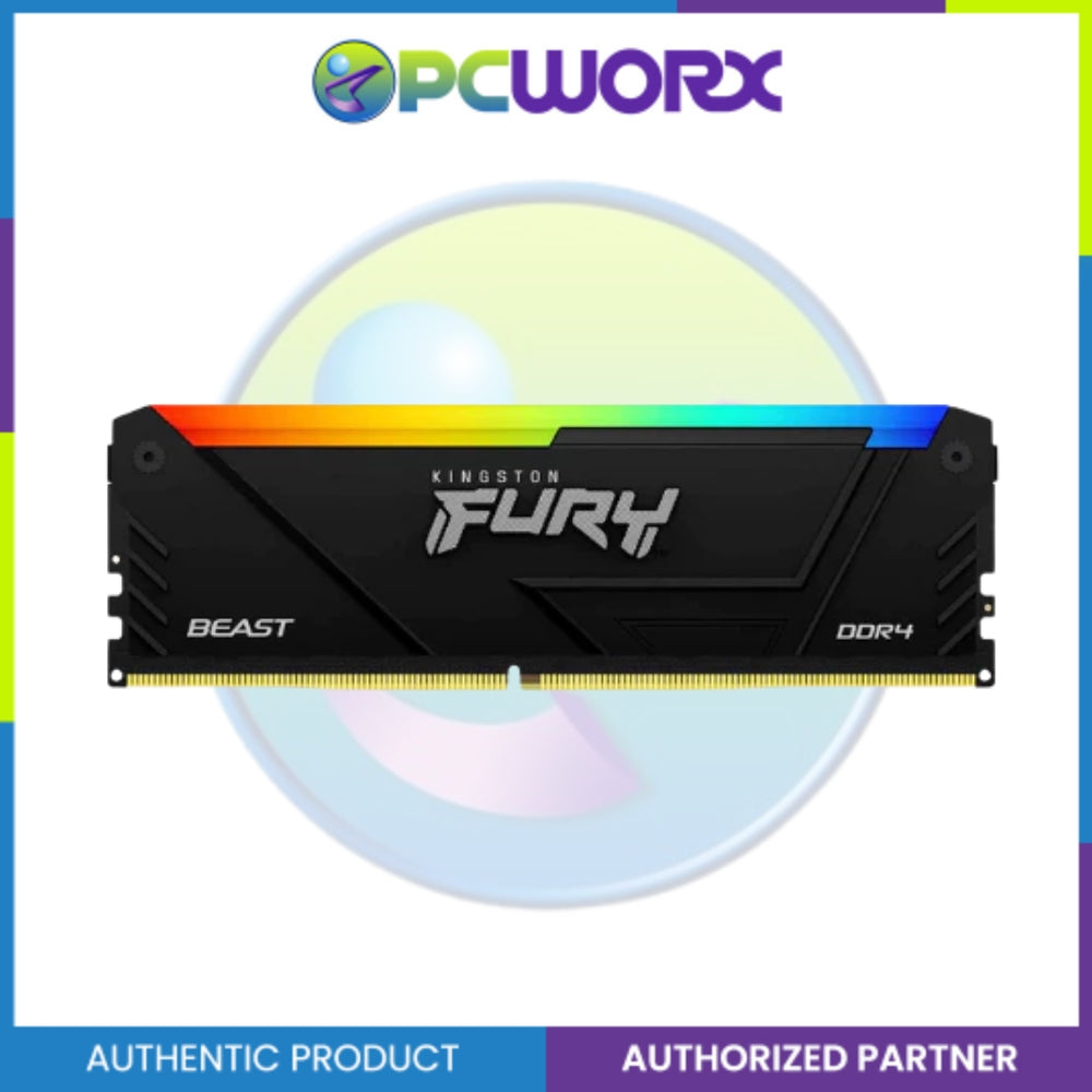 Kingston KF436C17BB2AK2/16 16GB 2x8 3600MHz DDR4 CL17 DIMM FURY Beast RGB