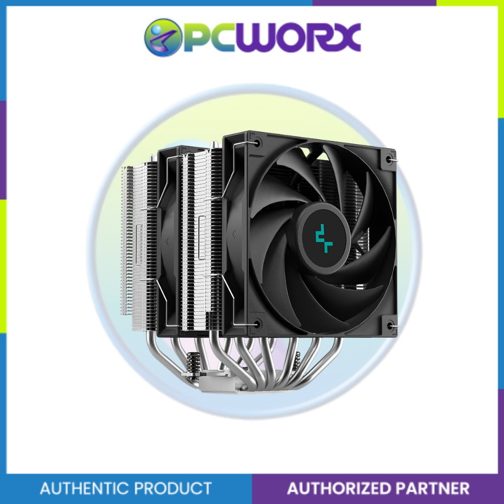 Deepcool R-AG620-BKNNMN-G-1 Gammaxx AG620 Dual-Tower 120mm Air CPU Cooler Black