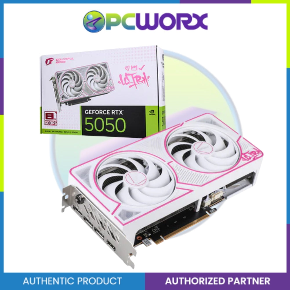 COLORFUL NVIDIA® GeForce RTX™ 5050 iGame Ultra W DUO OC 8GB Graphics Card