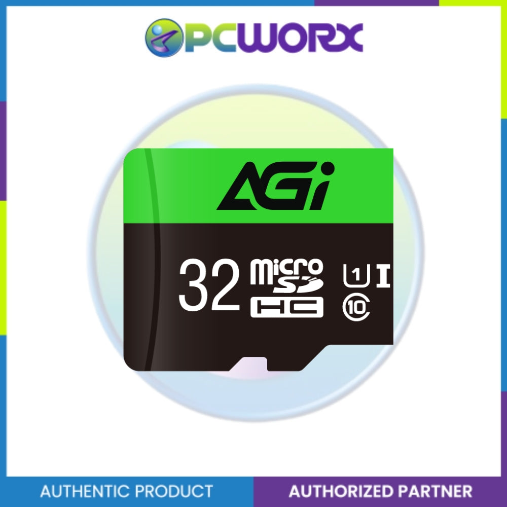 AGI TF138 32GB Choice Micro SDXC UHS-I,CL10, U1,A1,V30 With Adaptor
