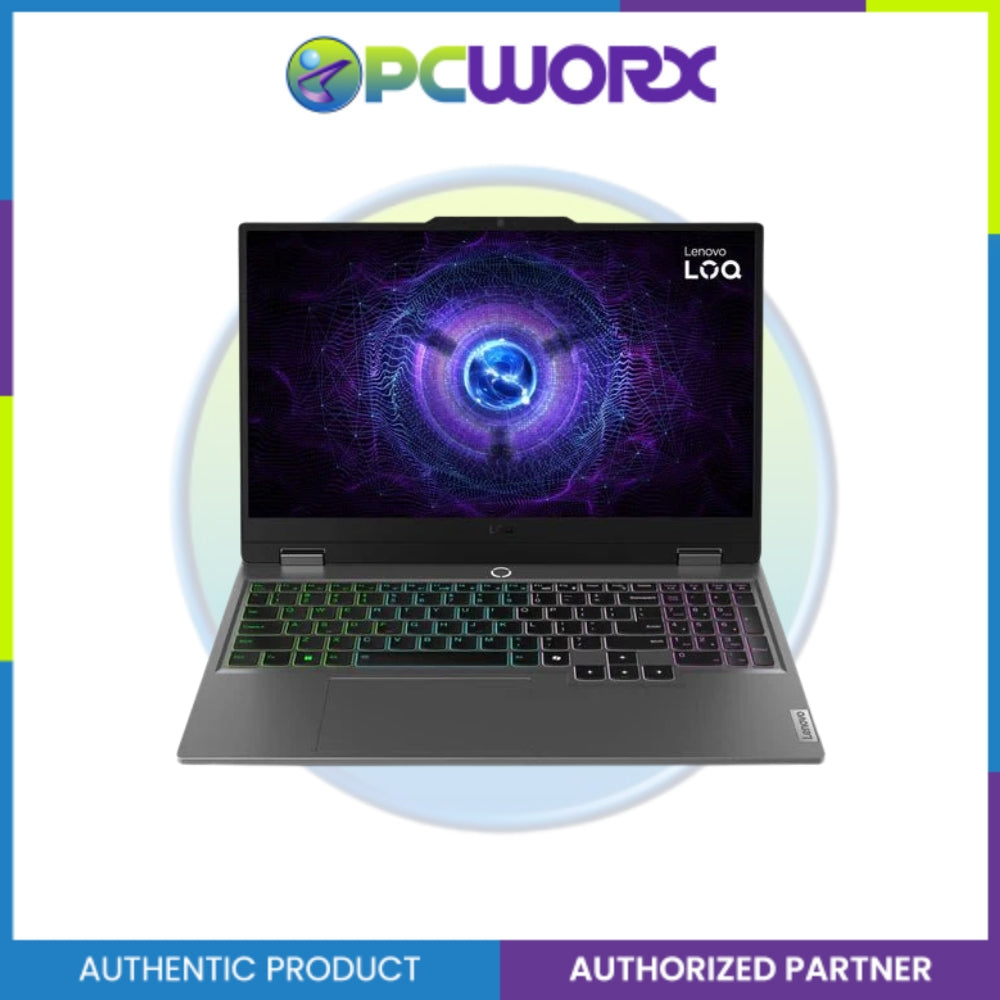 Lenovo LOQ 15IRX9 i5-12450HX 8GB 512GB SSD 15.6" ARC 530 4GB W11 83FQ0038PH FREE LAPTOP COOLER GAMING MOUSE AND MOUSEPAD