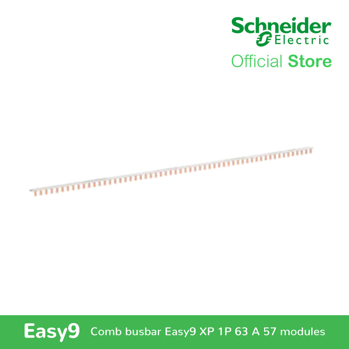 Schneider Easy9 Comb Busbar 1P 63A 57 Modules Connection Comb EZ9XPH157