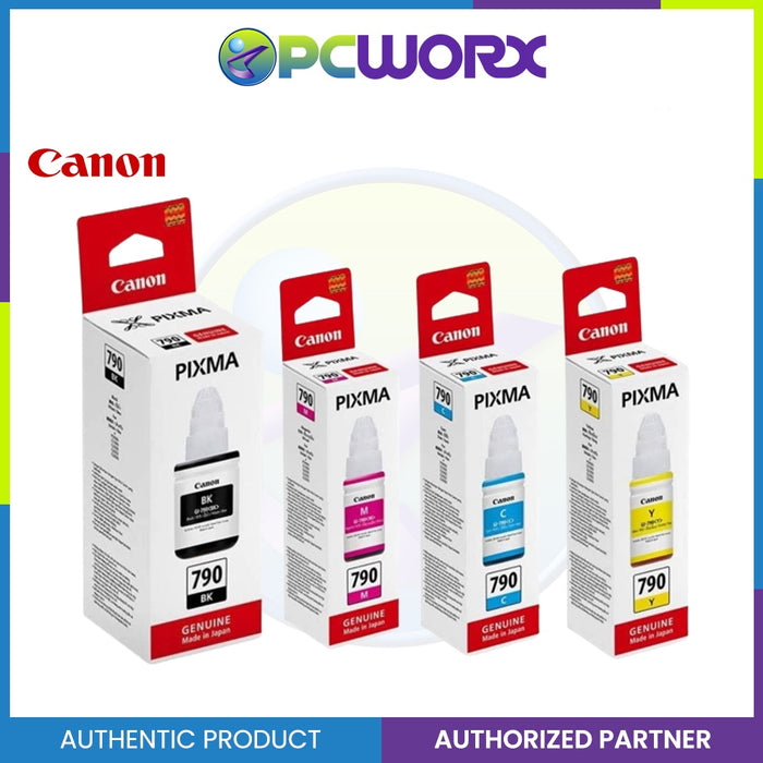 Canon GI-790 Black / Cyan / Magenta / Yellow Inks