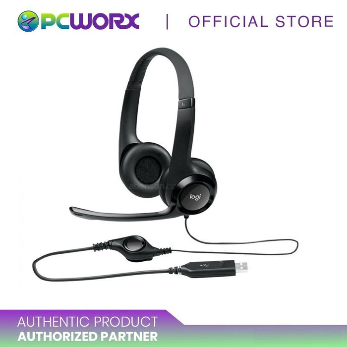 Logitech H390 Stereo Headset USB with Mic