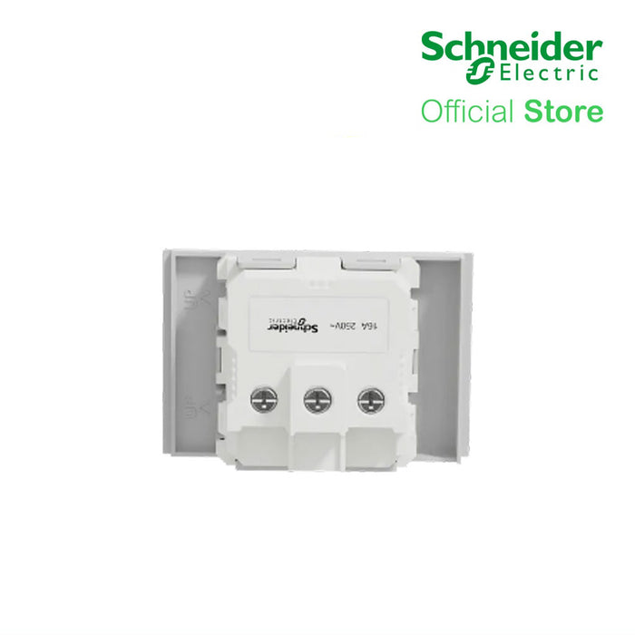 Schneider Socket Outlet Avataron A International 16A 250V 2S sized Grey M3T426-IS-GY