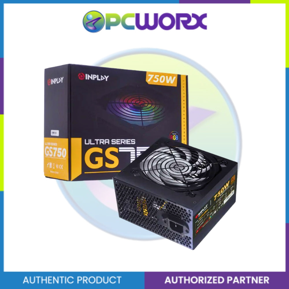 Inplay GS750-Ultra ATX Power Supply RGB 80+ Bronze Power Supply