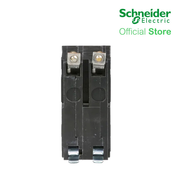 Schneider QOB UL 2-Pole 50A Bolt-On Miniature Circuit Breaker 120/240V 10kAIC QOB250