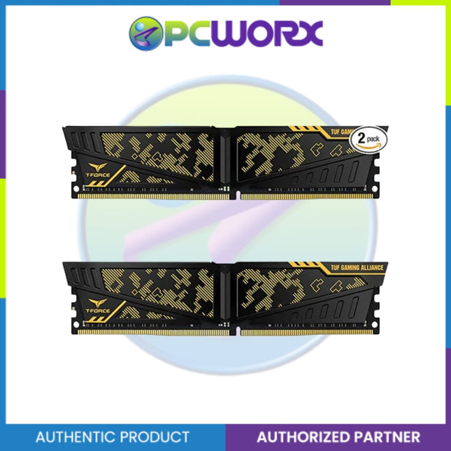 Team Group VULCAN TLTYD432G3600HC18JDC01 x2 3600MHz DDR4 Black Yellow
