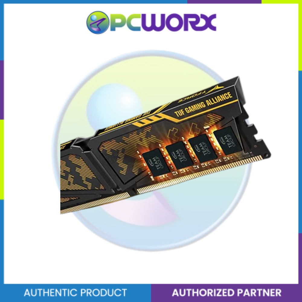 Team Group VULCAN TLTYD432G3600HC18JDC01 x2 3600MHz DDR4 Black Yellow