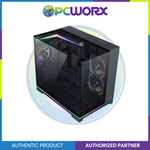 Tecware VX Prism M Triple Tempered Glass MATX Case Black