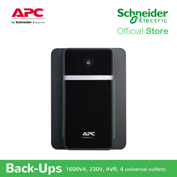 APC Back-UPS (BX1600MI-MS) 1600VA, 230V, AVR, Universal Sockets | APC UPS