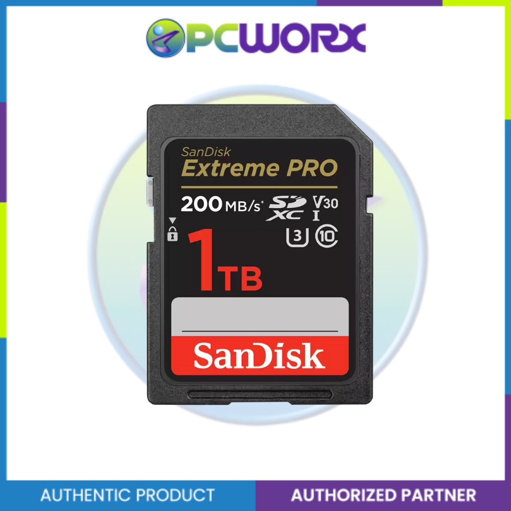 Sandisk SDSDXXD-1T00-GN4IN 1TB Extreme PRO SDXC V30 U3 C10 UHS-I 200MB/S R 140MB