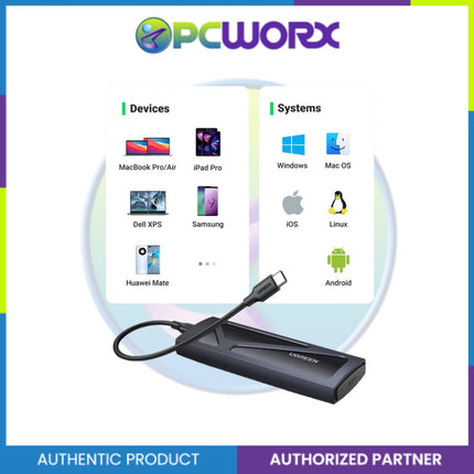 Ugreen CM578 15512 M.2NVME Hard Drive Enclosure 10Gbps