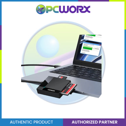 Ugreen CR125/30333 4In1 USB 3.0 Card Reader 0.5M Black