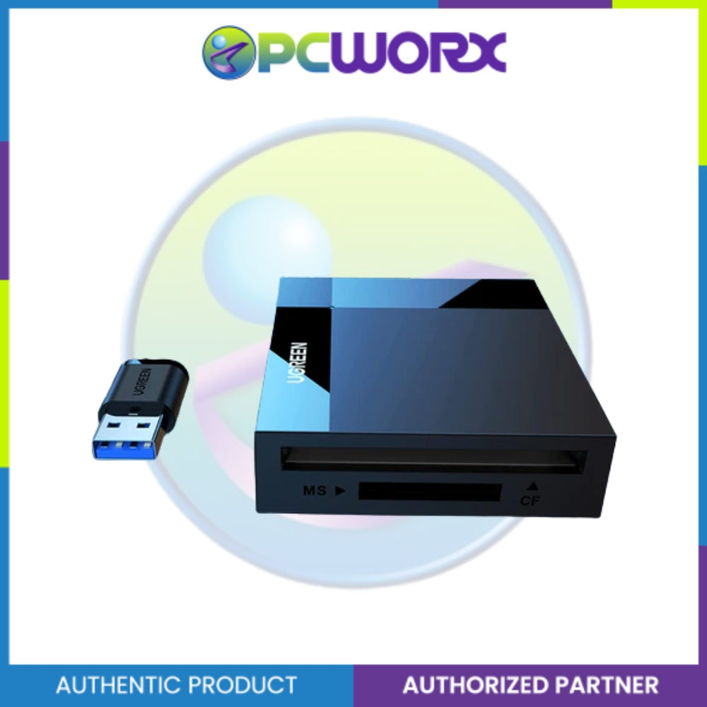 Ugreen CR125/30333 4In1 USB 3.0 Card Reader 0.5M Black