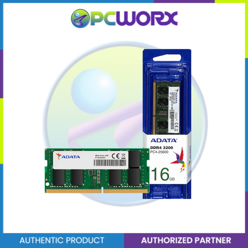 Adata AD-AD4S320016G22-SGN DDR4-3200 16GB SODIMM ADATA 16GB RAM DDR4 - SODIMM