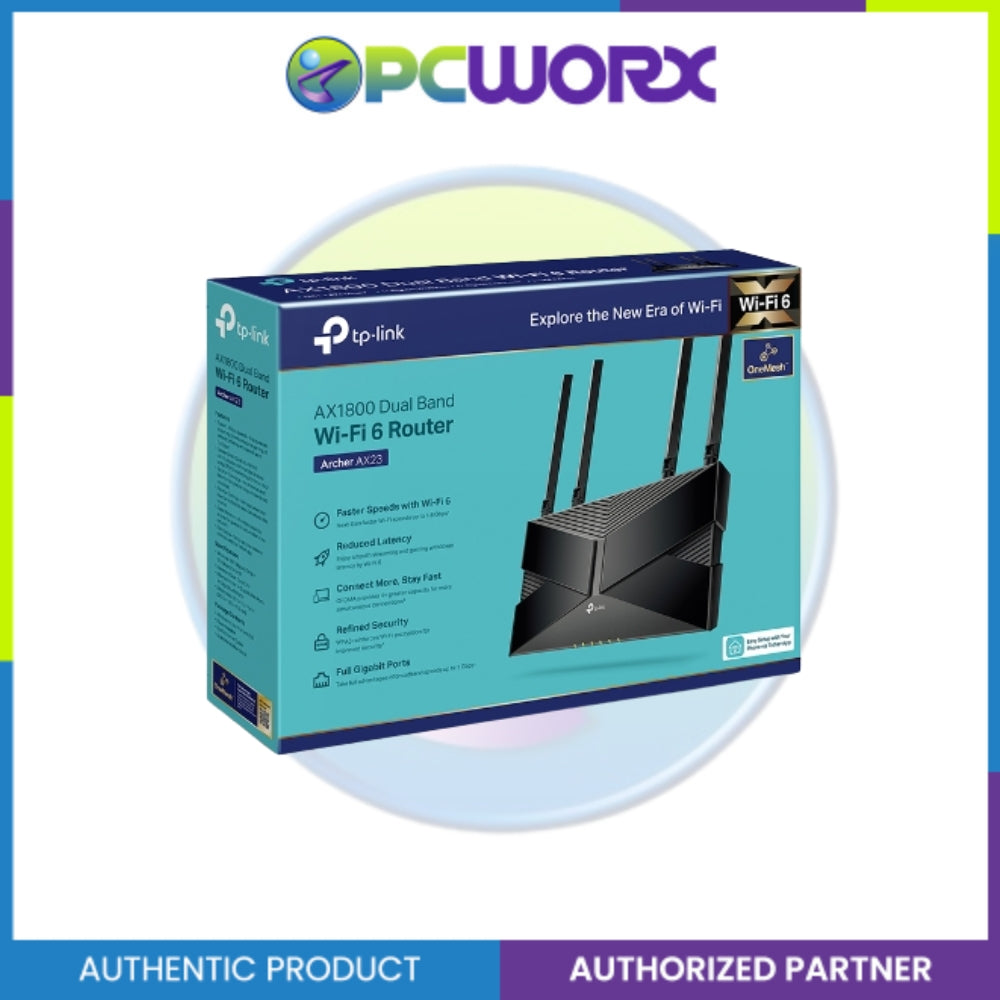 TP-LINK Archer AX23 AX1800 Dual-Band Wi-Fi 6 Router – PCWORX