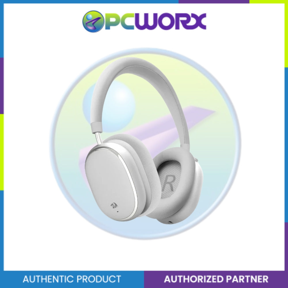 Redragon H620 Vibecore 700NC ANC Bluetooth/Wired Headphone Silver/Grey