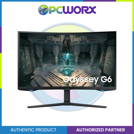 Samsung LS32BG652EEXXP 32" Odyssey G6 Curved VA QHD 240Hz Gaming Monitor