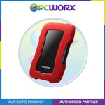 Adata AHD330-1TU31 1TB 2.5" Shock-Resistant Slim External HDD Black/Blue/Red