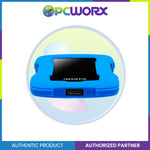 Adata AHD330-1TU31 1TB 2.5" Shock-Resistant Slim External HDD Black/Blue/Red