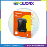 Adata AHD330-1TU31 1TB 2.5" Shock-Resistant Slim External HDD Black/Blue/Red