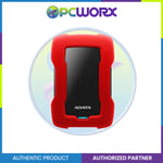 Adata AHD330-2TU31 2TB 2.5" External Hard Drive Red
