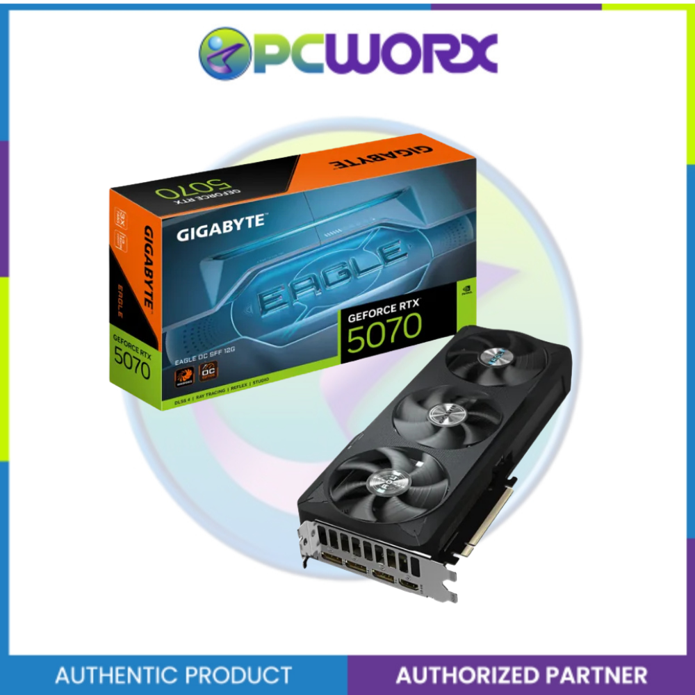 GIGABYTE GV-N5070EAGLE-OC-12GD GeForce RTX™ 5070 EAGLE OC SFF 12GB GDDR7 GPU