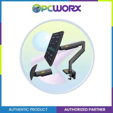 North Bayou G45 27"-40" Multifunctional Deskmount Matte Charcoal