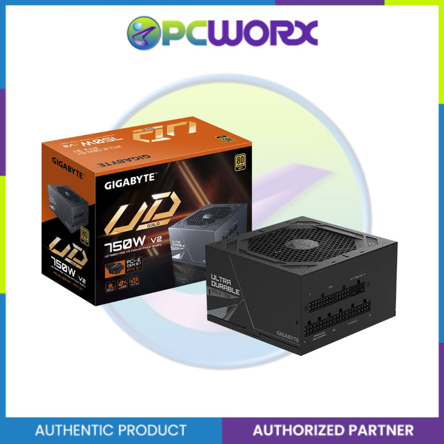 Gigabyte GP-UD750GM-PG5-V2 750W ATX 3.1 PCIe Gen 5.1 Plus Gold Fully modular
