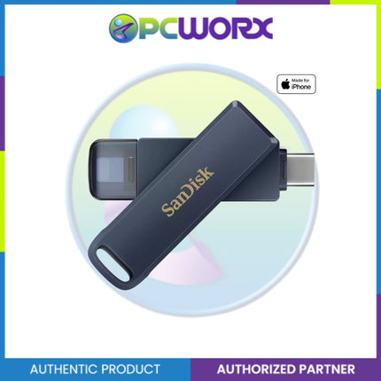 Sandisk SDIXD0N-064G-GN6NN 64GB IXpand USB 3.2  Lightning and Type C Metallic S